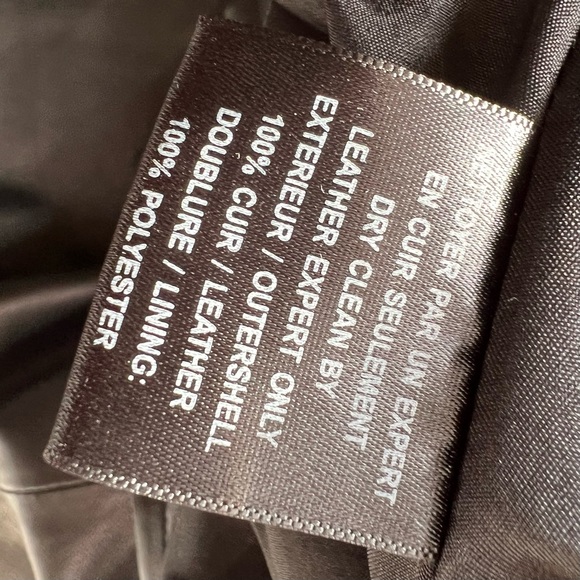 NEW! Genuine Leather Skirt - Picture 6 of 6